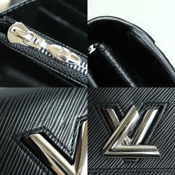 LOUIS VUITTON Louis Vuitton Portefeuille Twist Long Wallet Epi Black M68309 IC Women's