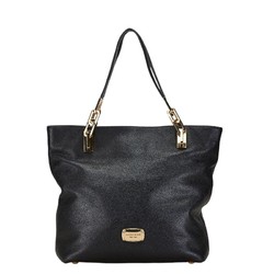 Michael Kors handbag shoulder bag black leather women's