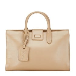 Saint Laurent Cavalive Gauche Handbag Shoulder Bag 504924 Beige Leather Women's SAINT LAURENT