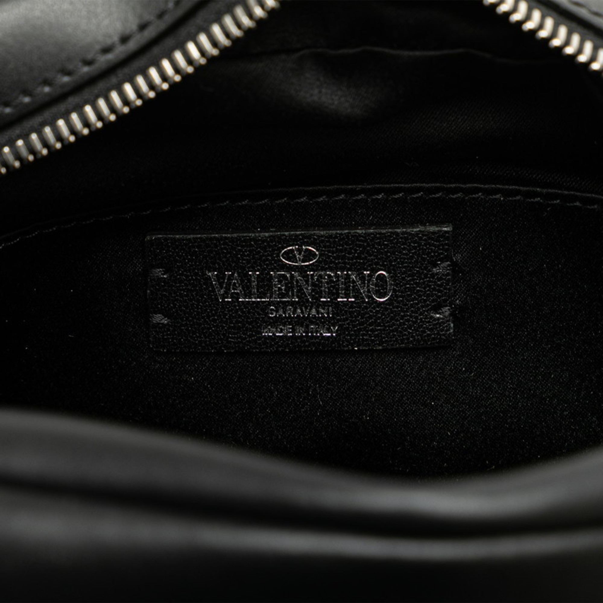 Valentino Second Bag Black Leather Women's VALENTINO