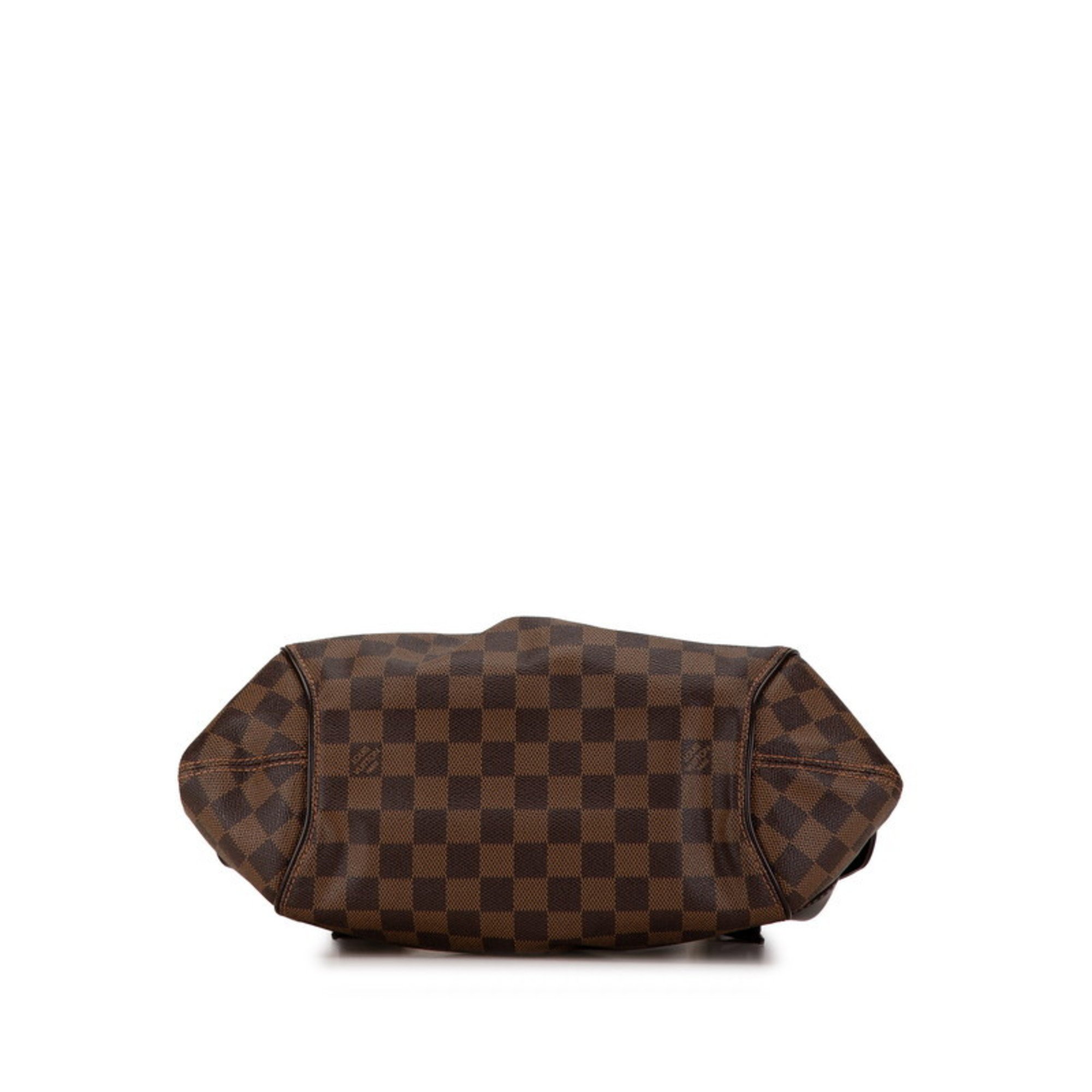 Louis Vuitton Damier Sistine PM Handbag N41542 Brown PVC Leather Women's LOUIS VUITTON