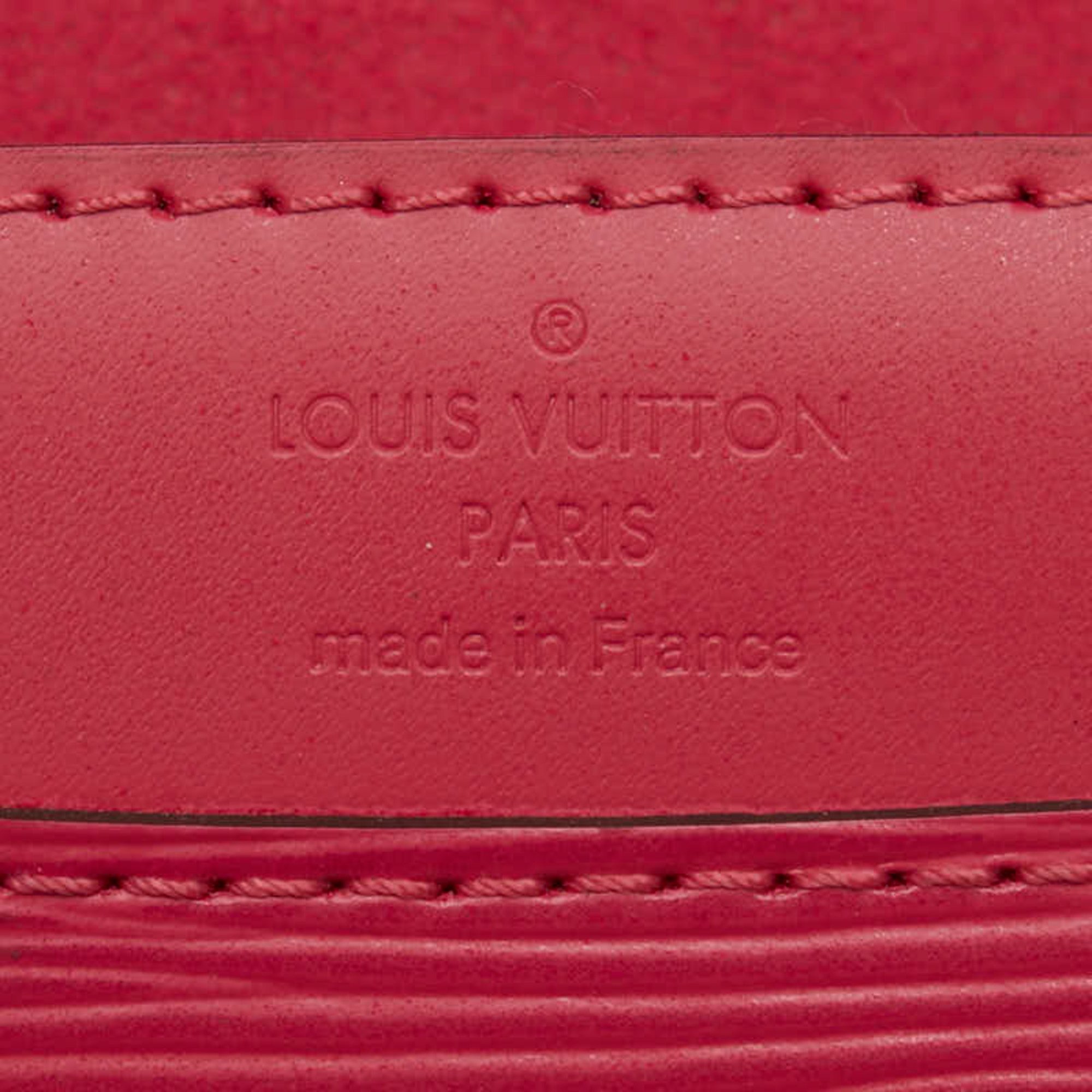 Louis Vuitton Pochette Louise Shoulder Bag M41105 Pink Leather Women's LOUIS VUITTON