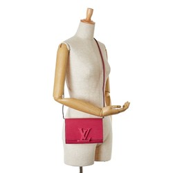 Louis Vuitton Pochette Louise Shoulder Bag M41105 Pink Leather Women's LOUIS VUITTON