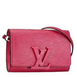 Louis Vuitton Pochette Louise Shoulder Bag M41105 Pink Leather Women's LOUIS VUITTON