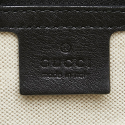 Gucci Guccissima Handbag Tote Bag 323673 Black Leather Women's GUCCI