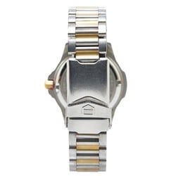 TAG Heuer 4000 Series Date Watch 995.413A Quartz Gold Dial Stainless Steel Men's HEUER