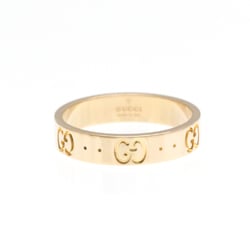 Gucci Icon Pink Gold (18K) Fashion No Stone Band Ring Pink Gold