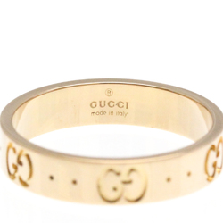 Gucci Icon Pink Gold (18K) Fashion No Stone Band Ring Pink Gold