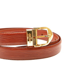 Louis Vuitton Epi Santur Classic Belt Size: 110/44 R15003 Kenya Brown Leather Women's LOUIS VUITTON