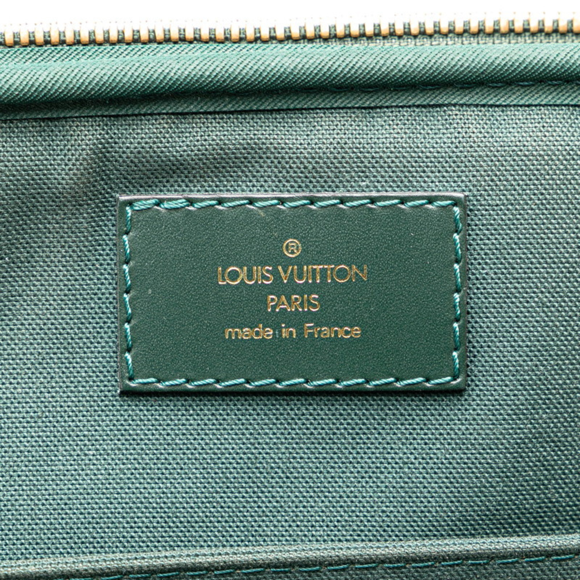 Louis Vuitton Taiga Tura Bag Shoulder M30762 Episea Green Leather Men's LOUIS VUITTON