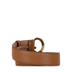 Gucci Belt 80.32 362732 Brown Leather Women's GUCCI