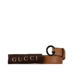 Gucci Belt 80.32 362732 Brown Leather Women's GUCCI