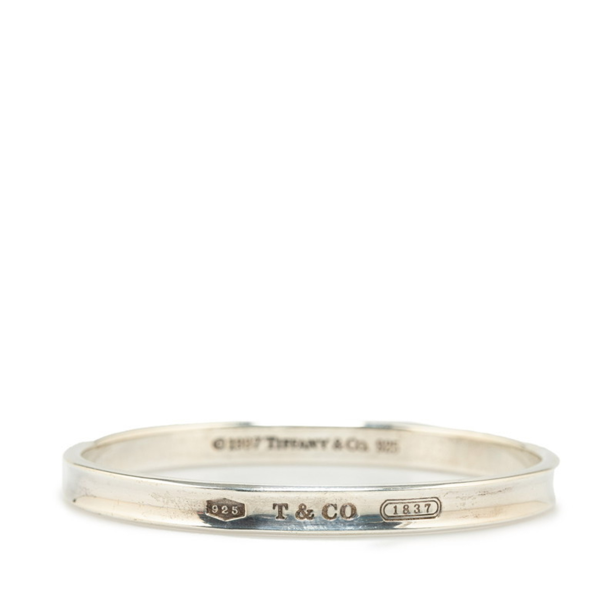 Tiffany 1837 Narrow Bangle SV925 Silver Women's TIFFANY&Co.