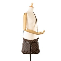 Louis Vuitton Damier Bloomsbury PM Shoulder Bag N42251 Brown PVC Leather Women's LOUIS VUITTON