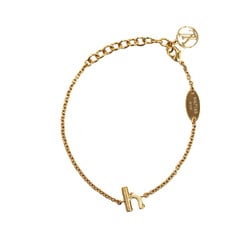 Louis Vuitton LOVE & ME H Bracelet M67165 Gold Plated Women's LOUIS VUITTON