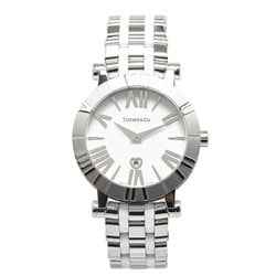 Tiffany Atlas Watch Z1300.11.11 A20A00A Quartz White Dial Stainless Steel Men's TIFFANY&Co.