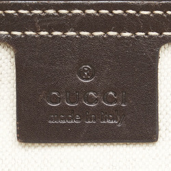 Gucci GG Canvas Mafia Handbag Shoulder Bag 269894 Beige Brown Leather Women's GUCCI