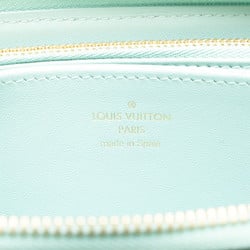 Louis Vuitton Monogram Mahina Zippy Wallet Long M69032 Vert Lagoon Leather Women's LOUIS VUITTON