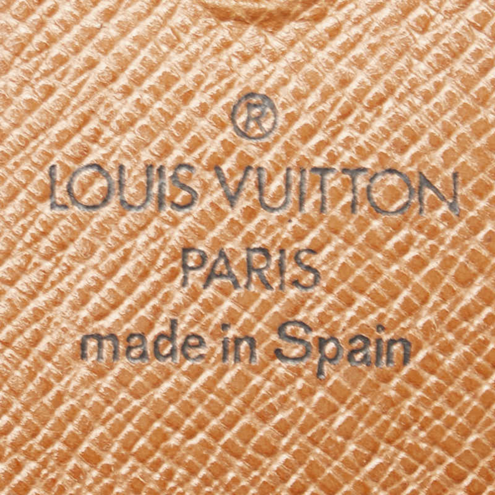 Louis Vuitton Monogram Portemonnay Bi-fold Wallet M61730 Brown PVC Leather Women's LOUIS VUITTON