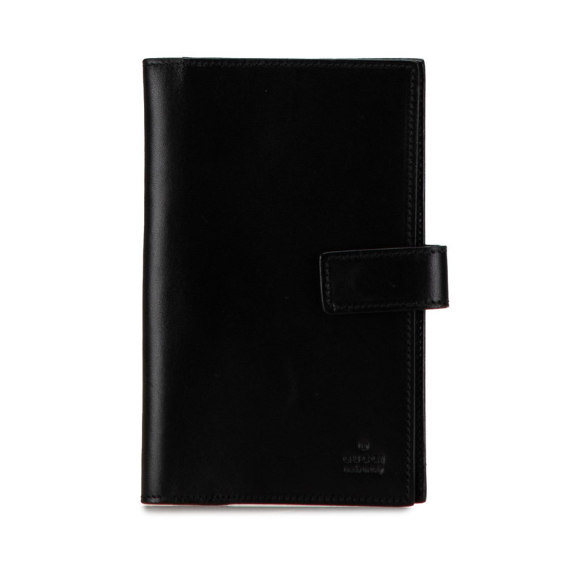 Gucci Notebook Cover 031 0416 1023 Black Leather Women's GUCCI