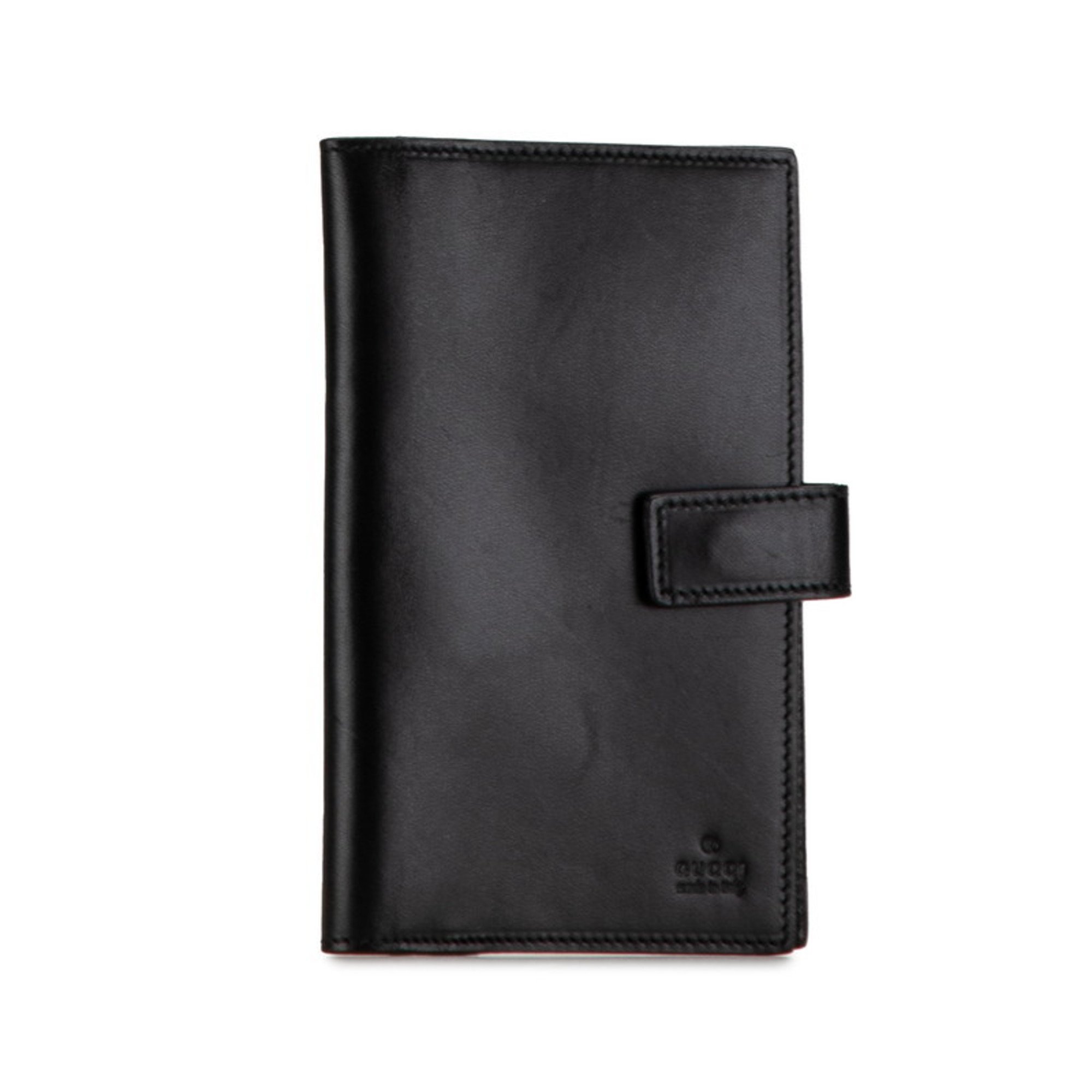 Gucci Notebook Cover 031 0416 1023 Black Leather Women's GUCCI