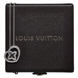 Louis Vuitton Pendant Cool PM Diamond Necklace Q93214 Silver K18WG White Gold Women's LOUIS VUITTON