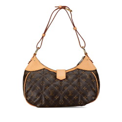 Louis Vuitton Monogram Etoile City Bag PM Shoulder M41435 Brown PVC Leather Women's LOUIS VUITTON