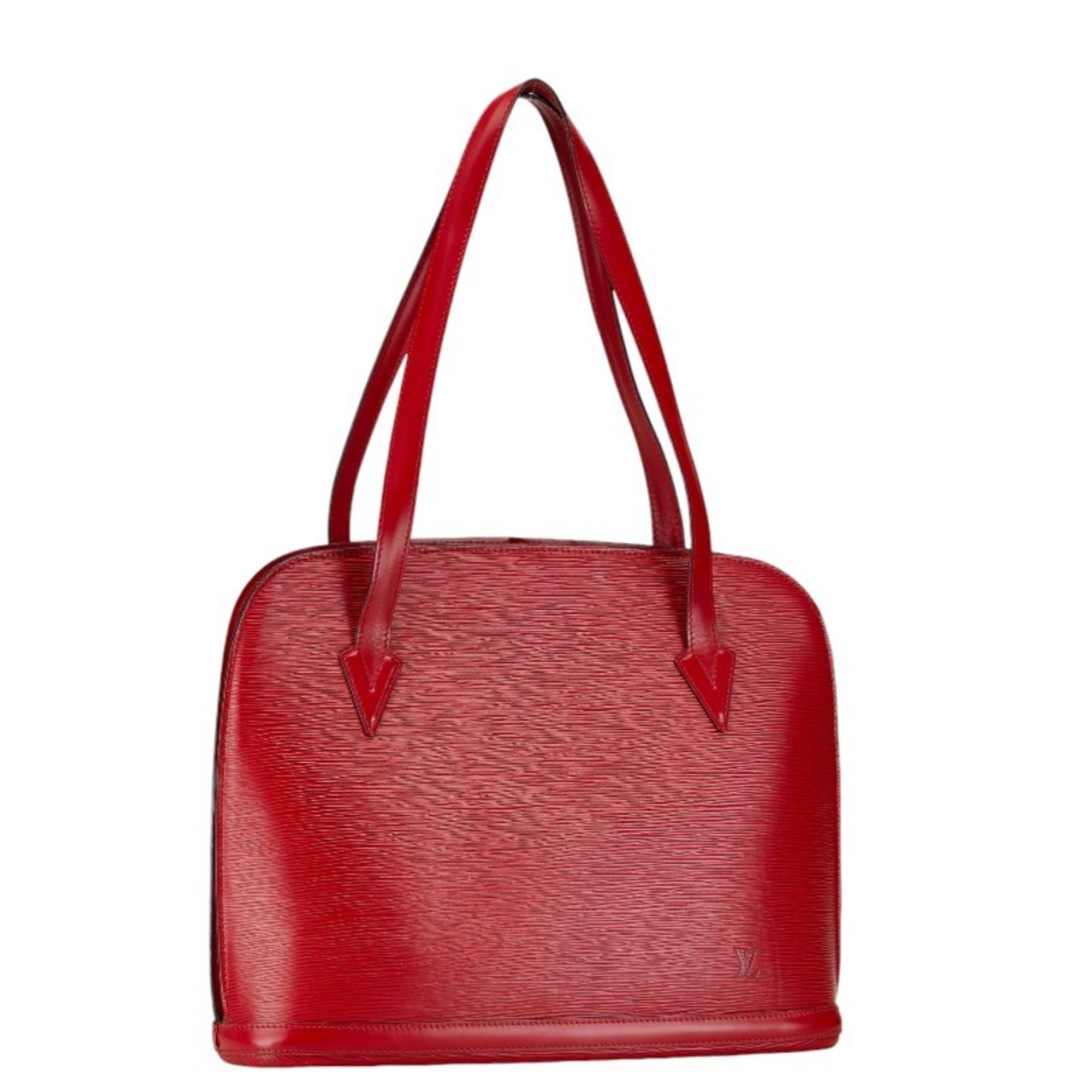 Louis Vuitton Epi Rucksack Tote Bag Shoulder M52287 Castilian Red Leather Women's LOUIS VUITTON