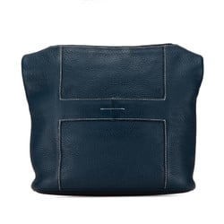 Hermes Good News PM Shoulder Bag Bleu de Plus Navy Taurillon Clemence Women's HERMES