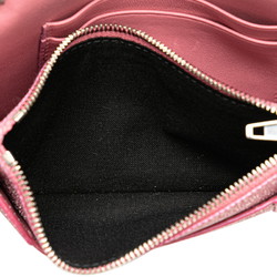 Balenciaga Hourglass XS Chain Wallet Shoulder Bag Pink Leather Women's BALENCIAGA