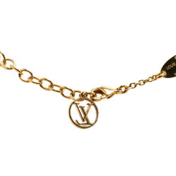 Louis Vuitton Essential V Necklace M61083 Gold Plated Women's LOUIS VUITTON