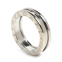 BVLGARI Bulgari K18WG White Gold B-ZERO1 B-Zero One 1 Band Ring 336018 Size 8 48 6.1g Women's