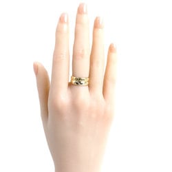 CELINE K18YG Yellow Gold Diamond Ring, 0.07ct, Size 10, 4.9g, Women's