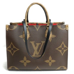 LOUIS VUITTON Louis Vuitton On the Go MM Tote Bag Monogram Giant Reverse M45321 Women's