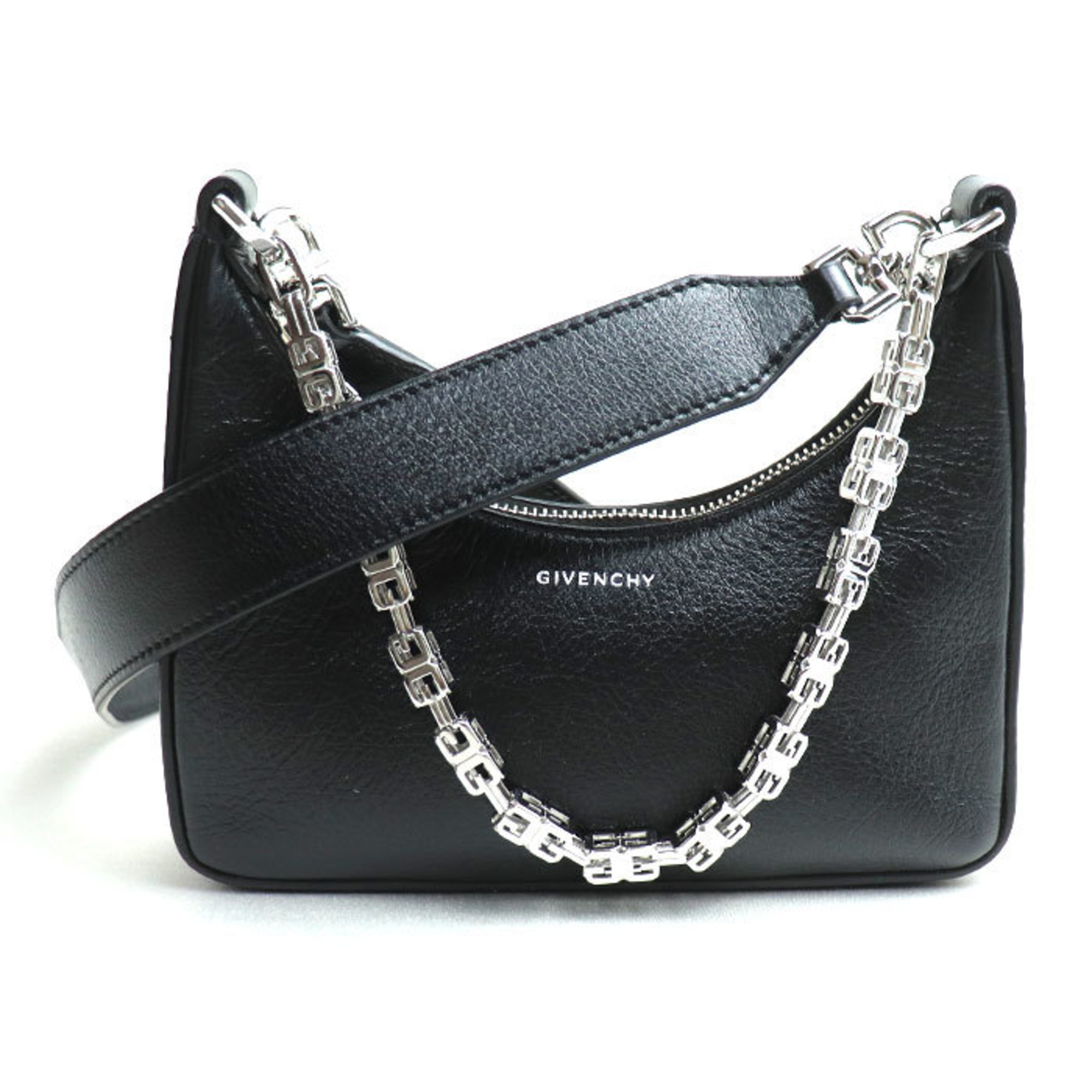 GIVENCHY Moon Cutout 2-Way Shoulder Bag Black BB50QKB1LD Women's