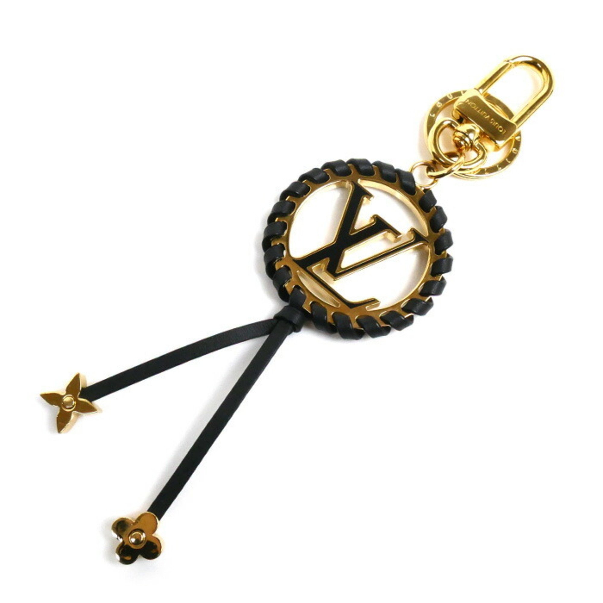 LOUIS VUITTON Louis Vuitton Keychain Berry Black M63082 Women's