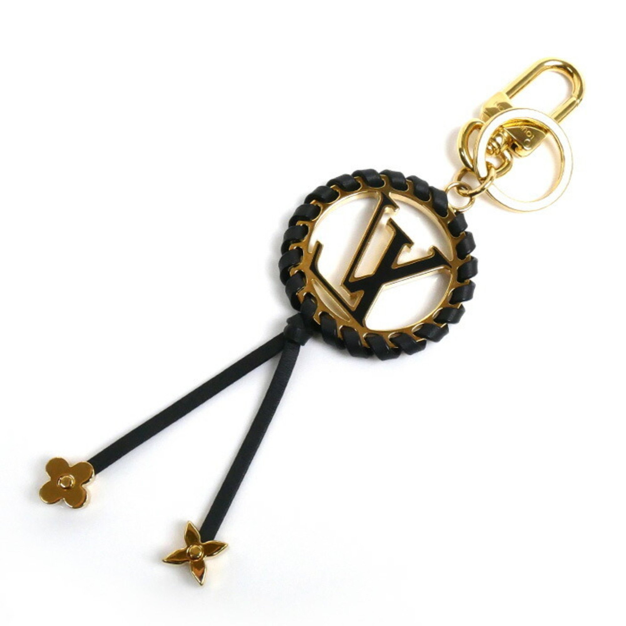 LOUIS VUITTON Louis Vuitton Keychain Berry Black M63082 Women's