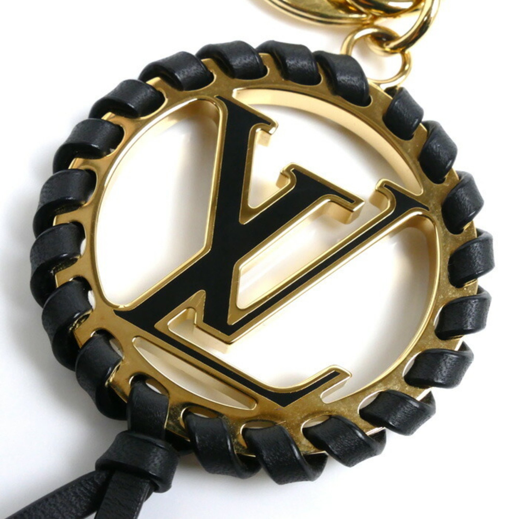 LOUIS VUITTON Louis Vuitton Keychain Berry Black M63082 Women's