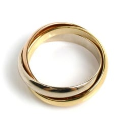 CARTIER K18YG/PG/WG Trinity Ring, Size 10, 50, 6.8g, Women's