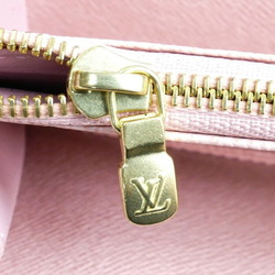 LOUIS VUITTON Louis Vuitton Zippy Wallet Long Round Monogram Rose Ballerine M41894 Women's