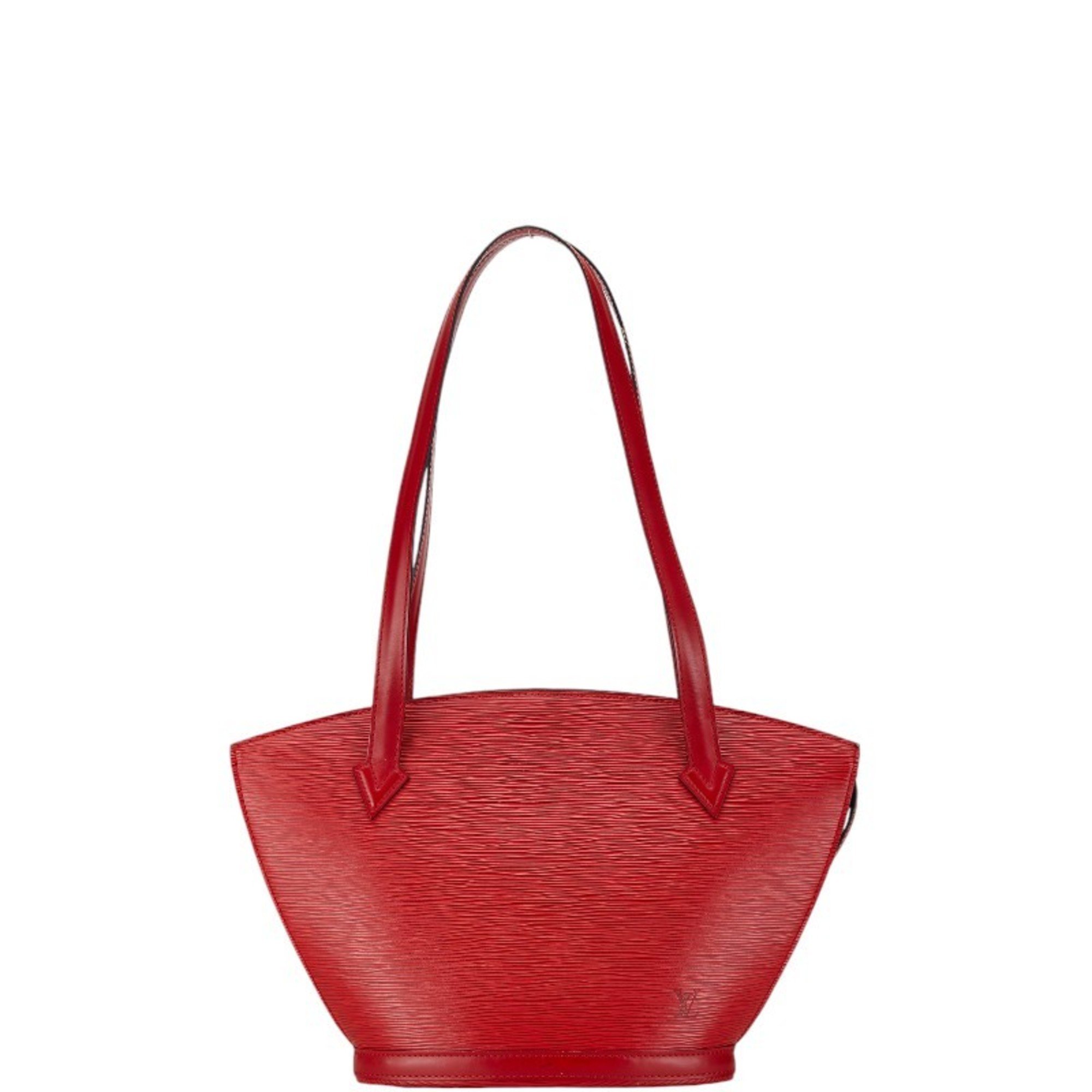 Louis Vuitton Epi Saint Jacques Shoulder Bag Tote M52267 Castilian Red Leather Women's LOUIS VUITTON