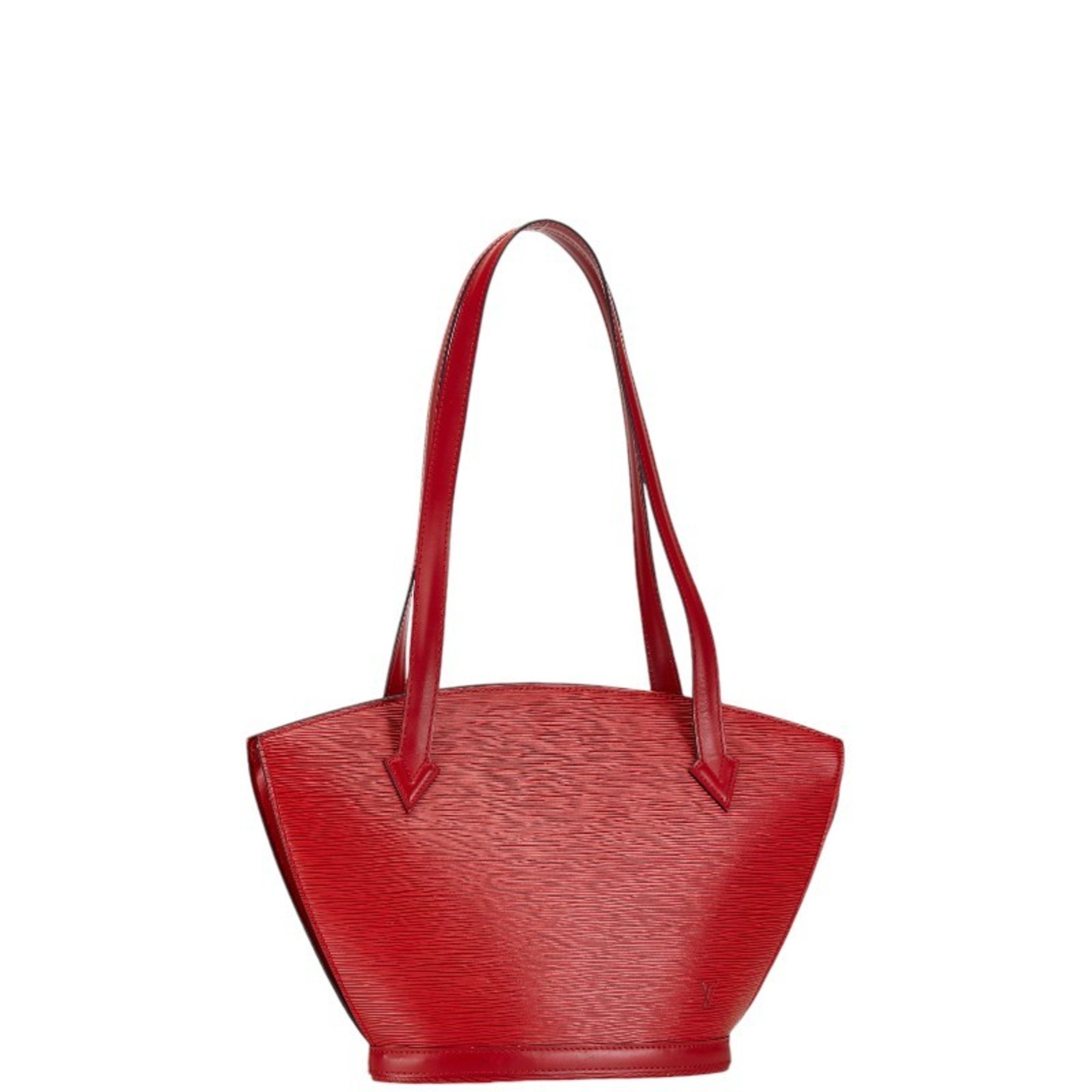 Louis Vuitton Epi Saint Jacques Shoulder Bag Tote M52267 Castilian Red Leather Women's LOUIS VUITTON