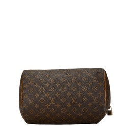 Louis Vuitton Monogram Speedy 30 Handbag Shoulder Bag 2WAY M41526 Brown PVC Leather Women's LOUIS VUITTON