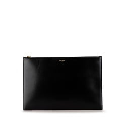 Saint Laurent Clutch Bag 635100 Black Leather Women's SAINT LAURENT