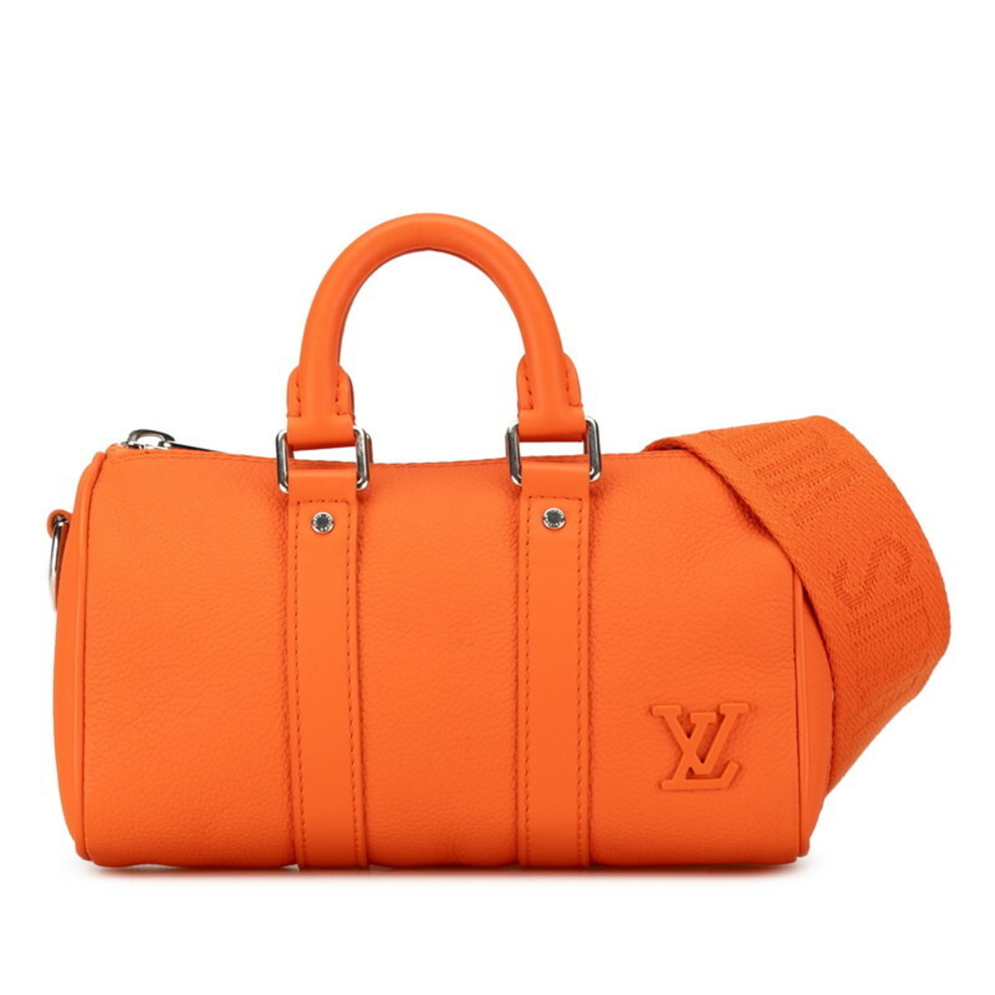 Louis Vuitton Aerogram Keepall XS Handbag Boston Bag Shoulder M81004 Leather Women's LOUIS VUITTON