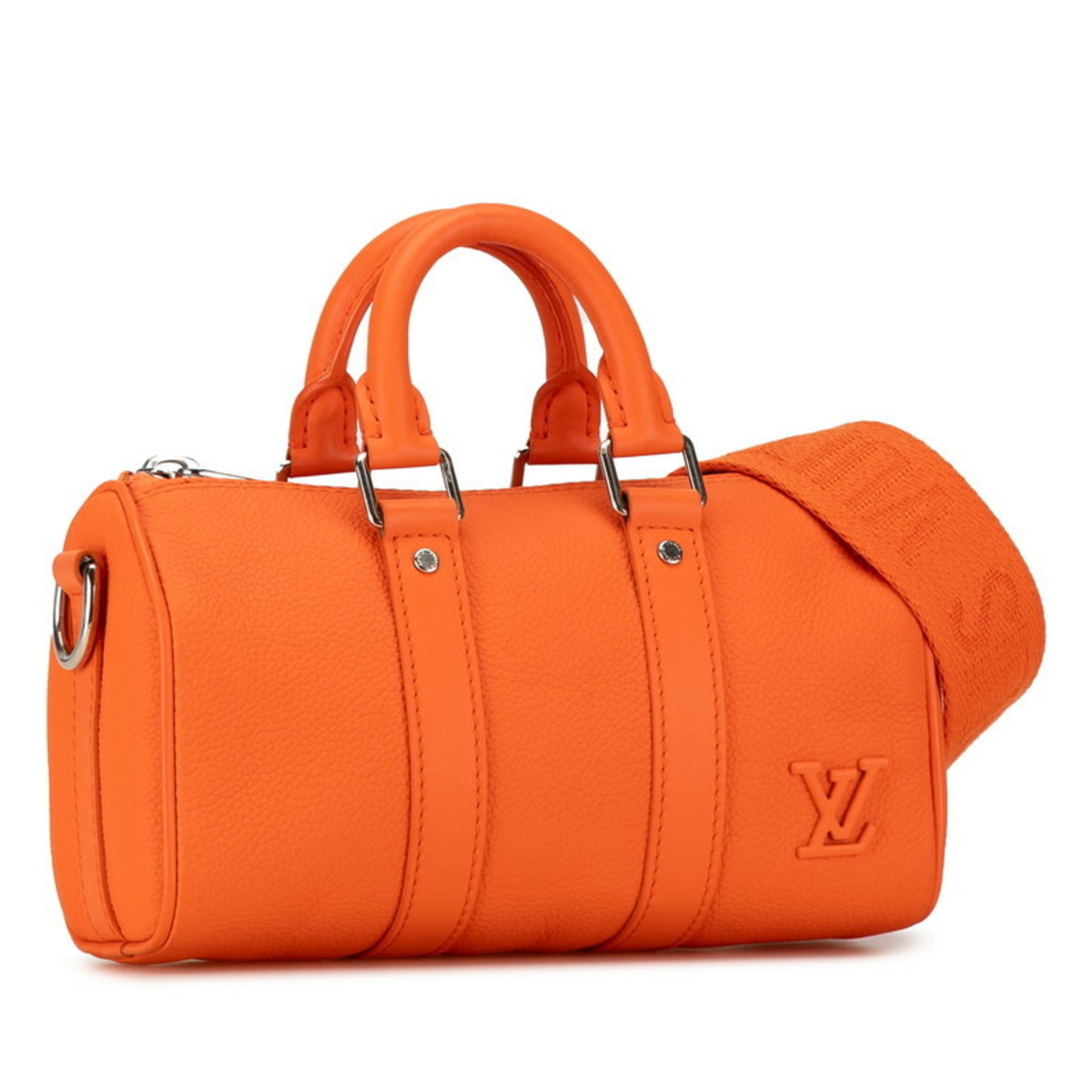 Louis Vuitton Aerogram Keepall XS Handbag Boston Bag Shoulder M81004 Leather Women's LOUIS VUITTON