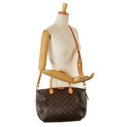 Louis Vuitton Monogram Turen MM Handbag Shoulder Bag M48814 Brown PVC Leather Women's LOUIS VUITTON