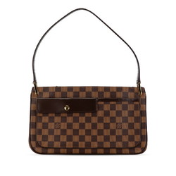 Louis Vuitton Damier Auburn Shoulder Bag N51129 Brown PVC Leather Women's LOUIS VUITTON