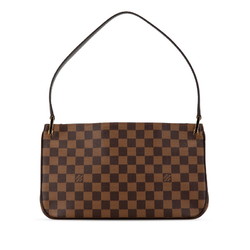 Louis Vuitton Damier Auburn Shoulder Bag N51129 Brown PVC Leather Women's LOUIS VUITTON