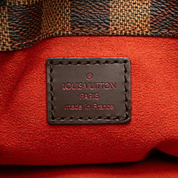 Louis Vuitton Damier Auburn Shoulder Bag N51129 Brown PVC Leather Women's LOUIS VUITTON